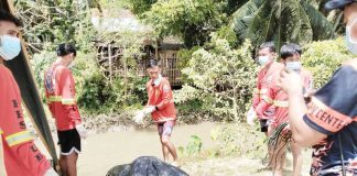The search and rescue team recovered the body of Mike Divinagracia in an irrigation canal in Barangay Igang, Pototan, Iloilo. The victim was reported missing since Feb. 24, 2025. PITIK NI AYIE/FACEBOOK PHOTO