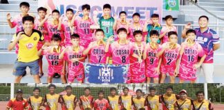 Barotac Nuevo elementary and secondary boys football teams rule the Iloilo Schools Sports Council Meet 2025 on Tuesday at the Iloilo Sports Complex. CONTRIBUTED PHOTOS