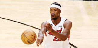 Jimmy Butler agreed to sign a two-year, $121-million contract extension with the Golden State Warriors. USA TODAY