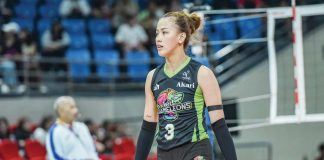 As the Chameleons notched their first win in nine games, Ennajie Laure finished with 19 points, built on 14 attacks and five blocks. PVL PHOTO