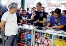 BIR eyes P3.23-trillion goal via tax compliance, online sellers, pending laws Bureau of Internal Revenue Commissioner Romeo Lumagui Jr. (center) conducts talks to a business owner in Banawe Street, Quezon City on Tuesday, Feb. 11, 2025. The BIR has launched the Friendly Tax Compliance Verification Drive to promote taxpayer education and encourage voluntarily compliance. PNA PHOTO BY BEN BRIONES