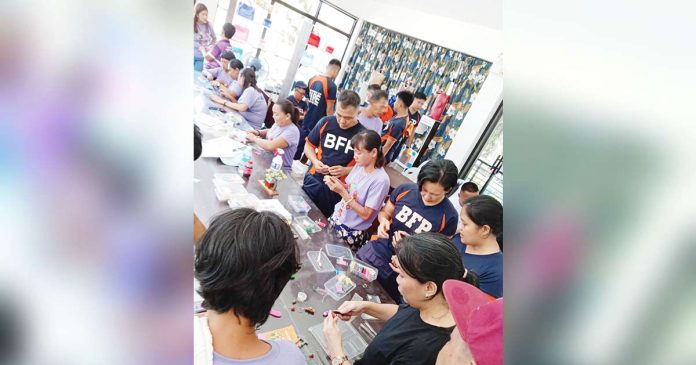 BFP holds livelihood training for Silay residents