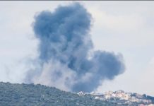 Israel strikes Lebanon after first rocket attack since ceasefire Smoke billows from the site of Israeli strikes in southern Lebanon. REUTERS