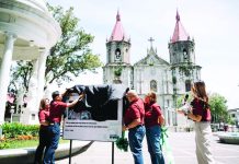 MORE Power: Illuminating Iloilo City; 5 years of transformation marked by 7 commemorative markers To mark its fifth anniversary of operation in Iloilo City, MORE Electric and Power Corporation (MORE Power) enveiled its Molo Plaza Marker, one of its seven commemorative markers, symbolizing cultural preservation. The famous St. Anne Parish Church can be seen in the background. The marker is a testament to MORE Power’s commitment to heritage conservation through enhanced lighting. Present at the unveiling are MORE Power’s MANCOM, VP, Marketing and Corporate Affairs and Customer Care Department’s Ma. Cristina D. Cabalhin; Engr. Christopher Serojano, Head of Network Operations Group; Niel Parcon, Vice President, Corporate Energy Sourcing and Regulatory Affairs; and AVP for Human Capital Management Daphne Karina De Pedro.
