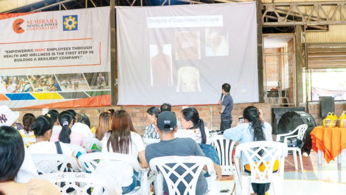 SMPC1_resized A total of 325 beneficiaries from barangays Tinogboc, Alegria, and Semirara in Caluya, Antique received free human immunodeficiency virus (HIV) testing and screening services during the Semirara Mining and Power Corporation’s medical mission, in partnership with the Provincial Health Office, on March 6, 2025.