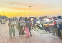 City gov’t bans street food cooking along Iloilo Sunset Boulevard The Iloilo City Government bans on-site cooking of street food on the Iloilo Sunset Boulevard. MAI LADIAO PHOTO