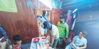 Around 400 grams of suspected shabu worth P2.7 million were confiscated from couple identified as aliases “Mary Joy” and “Cyril” in an antidrug operation in Barangay Ungka 1, Pavia, Iloilo. PAVIA MPS PHOTO