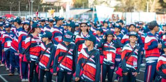 Iloilo Delegatges during the Western Visayas Regional Athletic Association (WVRAA) Meet 2025 in Antique. Photo courtesy of Western Visayas Regional Athletic Association (WVRAA) Meet 2025 - Antique