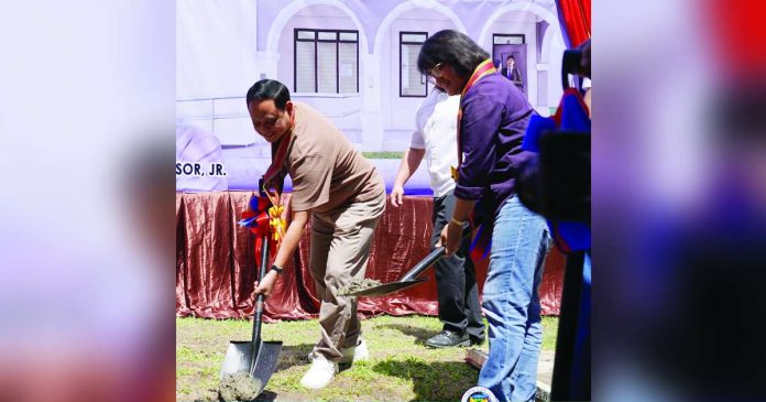 ime lucena teen center 1_superimposed Iloilo’s Gov. Arthur Defensor Jr. leads the launching of the provincial government’s Teen Center 2.0 in New Lucena, Iloilo, a facility aimed at tackling mental health concerns and teenage pregnancy. He is joined by Mayor Liecel Mondejar-Seville of New Lucena. PHOTO FROM BALITA HALIN SA KAPITOLYO FACEBOOK PAGE