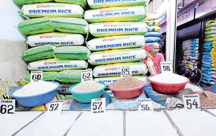 imported_rice_resized Bureau of Internal Revenue Commissioner Romeo Lumagui Jr. (center) talks to a shop owner in Banawe, Quezon City on Feb. 11, 2025 as part of the Friendly Tax Compliance Verification Drive. It educated taxpayers and encouraged voluntarily compliance. PNA PHOTO BY BEN BRIONES