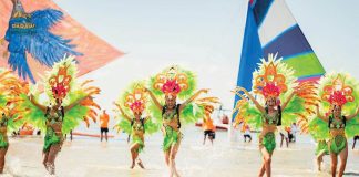 Sinamba sa Regatta, a group dance competition inspired by Iloilo’s maritime heritage, is part of the annual Iloilo-Guimaras Paraw Regatta Festival. Iloilo City Government Photo