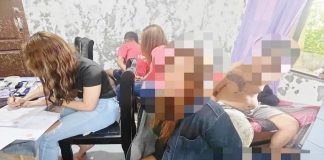 These drug suspects arrested in Barangay Barasan, Pototan, Iloilo face charges for violation of the Comprehensive Dangerous Drugs Act o 2002. IPPO PHOTO