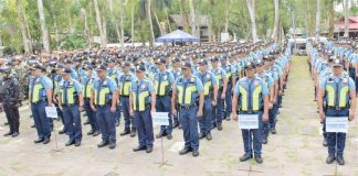 More than 1,000 security forces were sent off on Saturday, March 22, 2025, to secure the 29th Panaad sa Negros Festival in Negros Occidental.