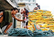 Total rice imports reached 641,000 metric tons as of March 13, 2025 – much lower than the 1.2 million metric tons imported in the same period last year. PHOTO COURTESY OF ABS-CBN NEWS