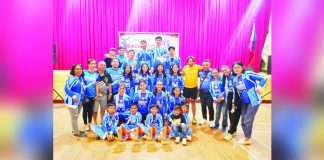 Cadiz City’s badminton squad. CONTRIBUTED PHOTO