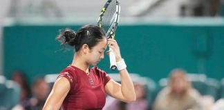 Alexandra Eala bows to American Jessica Pegula in the semifinals of Miami Open. AP PHOTO