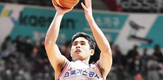 Samjosef Belangel cager finished with a team-high of 16 points but Daegu Korea Gas Corporation Pegasus was defeated by Anyang Jung Kwan Jang Red Boosters during their Korean Basketball League game on Monday night. KBL PHOTO