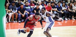 Justin Brownlee and Rondae Hollis-Jefferson, reinforcements for Barangay Ginebra San Miguel Kings and TNT Tropang Giga, respectively, will clash for the PBA Commissioner’s Cup crown in the do-or-die Game 7 tonight. PBA PHOTO
