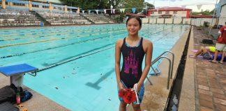 Coraline Montalbo’s two-gold medal performance in the Filipino Chinese Amateur Athletic Federation (FCAAF) National Inter-School Games came after her inclusion to the national training pool under the supervision of the Philippine Finswimming Federation Inc. CONTRIBUTED PHOTO