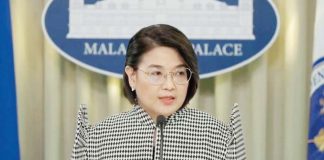 Presidential Communications Office Undersecretary Claire Castro