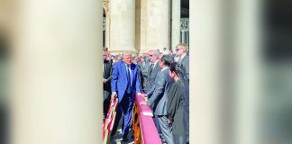President Ferdinand “Bongbong” Marcos Jr. had a brief opportunity to meet United States President Donald Trump at the funeral of Pope Francis at St. Peter’s Square, Vatican City. PCO PHOTO