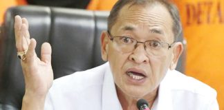 Director Jaime Santiago of the National Bureau of Investigation