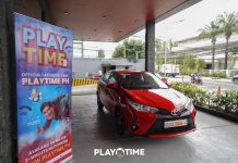 PlayTime will raffle off a Toyota Vios to lucky winners of the “100 Cars, 1 Epic Giveaway” promo.