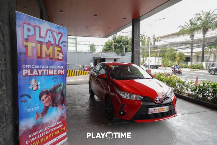 PlayTime will raffle off a Toyota Vios to lucky winners of the “100 Cars, 1 Epic Giveaway” promo.