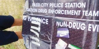 Six plastic sachets of suspected shabu with an estimated value of P102,000 were seized by officers of the Passi City Police Station from a 20-year-old senior high school student in Passi City, Iloilo on Monday, April 7, 2025. K5 NEWS FM ILOILO 88.7 DIGITAL/FB PHOTO