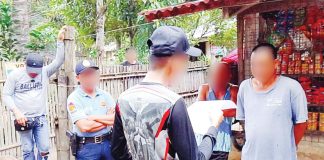 The Ajuy Municipal Police Station, along with the Iloilo Police Provincial Office and Iloilo Maritime Police Station, served a search warrant for violation of Republic Act 10591 (Comprehensive Firearms and Ammunition Regulation Act) against a barangay kagawad in Tipacla, Ajuy, Iloilo. They seized two homemade firearms and four live cartridges of caliber .9mm. IPPO PHOTO
