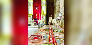 The altar inside the Parish of St. Thomas of Villanova in Alimodian, Iloilo, dedicated to the late Pope Francis, comprises a tangible remembrance personally owned by various faithful and church members. ST. THOMAS OF VILLANOVA PARISH SOCCOM PHOTO