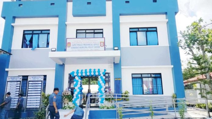 Dumarao town in Capiz province has a new police station. PHOTO BY MERLINDA HURTADA BAGNATE