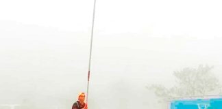 Ernest John “EJ” Obiena overcame foggy conditions to rule the Taiwan International Pole Vault Championship. PHOTO FROM EJ OBIENA’S INSTAGRAM ACCOUNT
