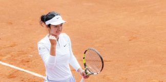 Alex Eala struggled in her clay court debut at the Oeiras Ladies Open in Portugal. PHOTO FROM ALEX EALA FACEBOOK PAGE