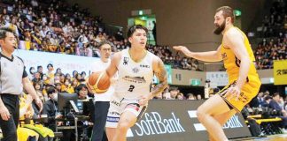 As Hokkaido moved up to 18-29 in the 2025 Japan B.League, Dwight Ramos concluded their match with a team-high of 18 points. PHOTO COURTESY OF LEVANGA HOKKAIDO