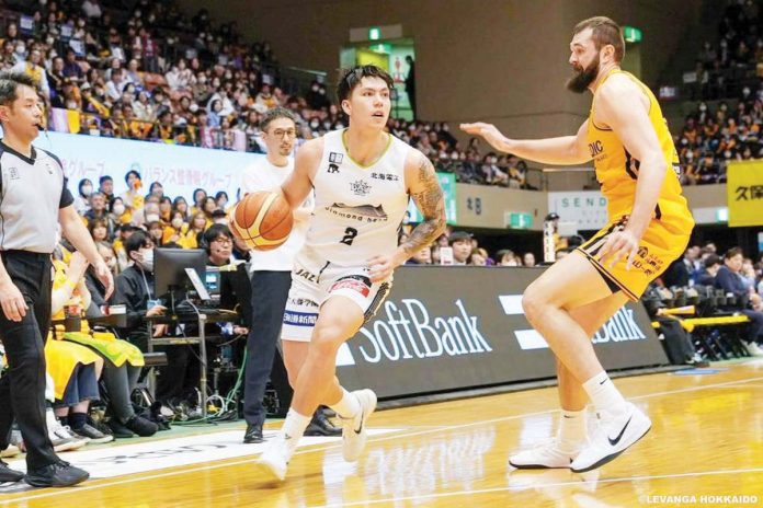 sports_Ramos As Hokkaido moved up to 18-29 in the 2025 Japan B.League, Dwight Ramos concluded their match with a team-high of 18 points. PHOTO COURTESY OF LEVANGA HOKKAIDO