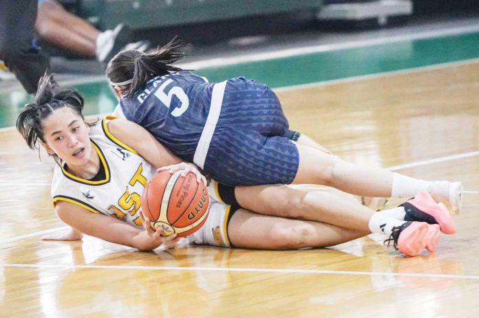 sports_UST_resized Kent Jane Pastrana finished with 11 points in University of Santo Tomas Growling Tigresses’ win over New Zealand-Bluefire Valkyries in the quarterfinals of the 2025 WMPBL. WMPBL PHOTO