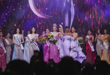 Quezon Province representative Ahtisa Manalo’s crowning moment as the Miss Universe Philippines 2025.