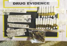 Suspected shabu, dried marijuana leaves, and liquid marijuana cartridges were confiscated by the Bacolod City Police Office from three suspects in a buy-bust operation in Barangay Tangub, Bacolod City, on May 26, 2025. BCPO PHOTO