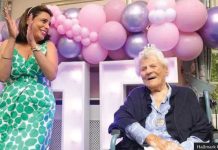 Ethel Caterham celebrated her 115th birthday in Lightwater in Surrey, United Kingdom in August 2024. Hallmark Care Homes