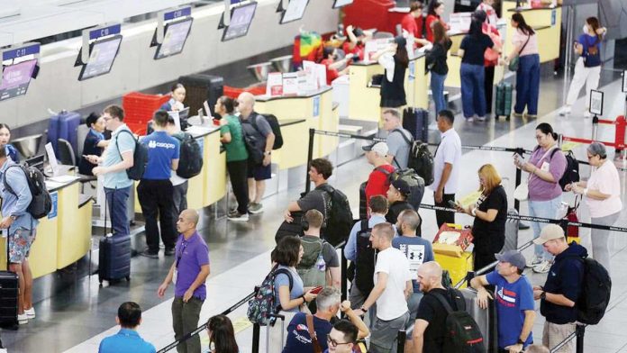 DOTr The transportation department advised passengers flying abroad to always check the validity and condition of their passport before their flights. INQUIRER FILE PHOTO