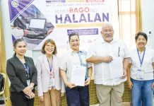 The Commission on Election’s Provincial Board of Canvassers in Guimaras proclaim JC Rahman Nava and Lucille Nava as congressman-elect and governor-elect, respectively, on Tuesday, May 13, 2025. PROVINCE OF GUIMARAS/FACEBOOK PHOTO