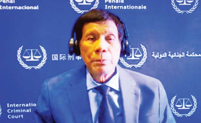 ICC-1 Former President Rodrigo Duterte, 80, is currently detained at The Hague, Netherlands for charges of crimes against humanity over his brutal war on drugs. He is awaiting a confirmation of charges hearing in September before the International Criminal Court.