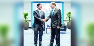President Ferdinand “Bongbong” Marcos Jr. and Lao Prime Minister Sonexay Siphandone meet at the sidelines of the 46th Association of Southeast Asian Nations’ Summit in Malaysia. PCO