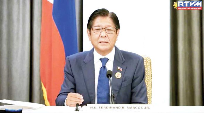 PBBM_resized “I will resign? Ba’t ko gagawin 'yun? At wala sa ugali ko ang tinatakbuhan ang problema,” says President Ferdinand Marcos Jr. “What good will that do?” PCO