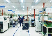 Electronics manufacturing operation of EMS Group in its factory in Biñan, Laguna is seen in this undated photo. S&P Global said Friday, May 2, 2025, that the Philippine manufacturing purchasing managers index posted 53 in April, signaling a renewed improvement in the health of the country’s manufacturing sector. PNA PHOTO BY KRIS CRISMUNDO