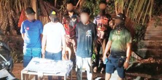 Officers of the Regional Police Drug Enforcement Unit 6 arrested aliases “Bogs” and “Stan” in a buy-bust operation in Barangay Sto. Domingo, Arevalo, Iloilo City, on Wednesday night, May 14, 2025. They yielded around P1,700,00 worth of suspected shabu. REGIONAL POLICE DRUG ENFORCEMENT UNIT 6 PHOTO