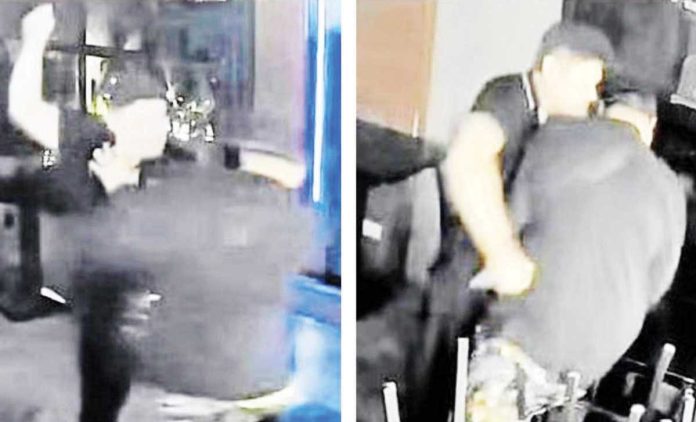 Pulong_1_resized Blurry images grabbed from a video show a man, purportedly Davao City’s Cong. Paolo “Pulong” Duterte and seemingly wielding a knife, assaulting another, already submissive man at Barrio Obrero bar in the lawmaker’s home city. The video also showed several people witnessing the incident but doing nothing to stop the aggressor.