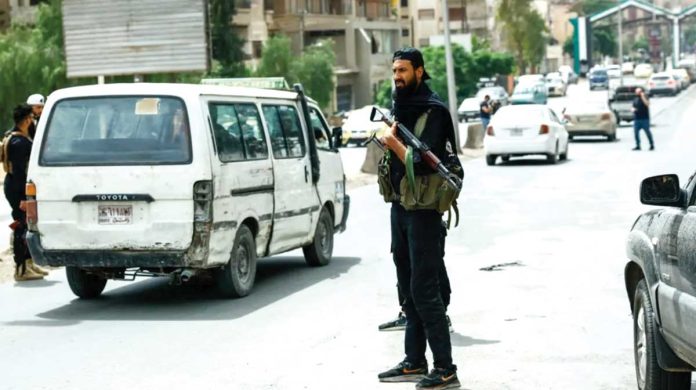 Syria-copy File photo showing Syrian security forces deployed in the Sahnaya, Syria, following deadly clashes with Druze gunmen. More than 100 people were reportedly killed in sectarian clashes between Syrian pro-government forces and Druze gunmen earlier this month. REUTERS