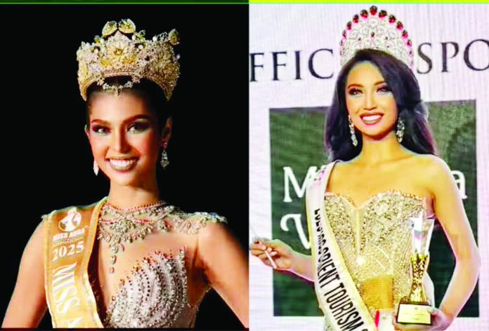 beauty_queens_1_resized (From left) Miss Aura International 2025 Krishan Pauline Alerre and Miss Orient Tourism Global 2025 Patricia Anne Nichole Bangug. IMAGES: MISS AURA INTERNATIONAL/FB; @MISSPEARLOFTHEORIENTPH/IG